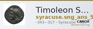 Timoleon Syracuse SNG ANS 1184 — CANOA