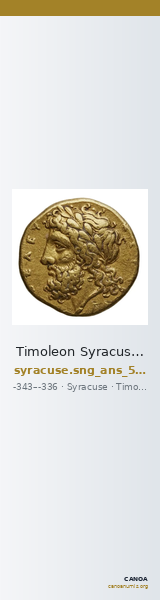 Timoleon Syracuse SNG ANS 493 — CANOA
