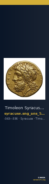 Timoleon Syracuse SNG ANS 493 — CANOA