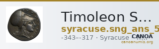 Timoleon Syracuse SNG ANS 494-510 — CANOA