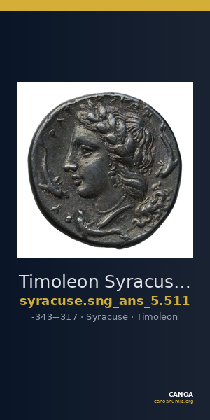 Timoleon Syracuse SNG ANS 511 — CANOA