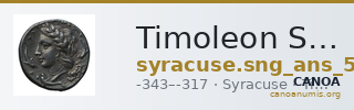 Timoleon Syracuse SNG ANS 511 — CANOA
