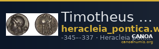 Timotheus of Heracleia Heracleia Pontica Waddington 1908 33-37 — CANOA