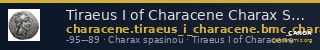 Tiraeus I of Characene Charax Spasinou BMC Characene pl. 54, 3 — CANOA