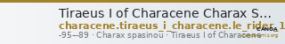 Tiraeus I of Characene Charax Spasinou Le Rider 1959 12 — CANOA