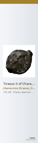 Tiraeus II of Characene Charax Spasinou Le Rider 1959 14-16 — CANOA