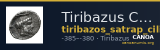 Tiribazus Cilicia Babelon 1910 577 — CANOA