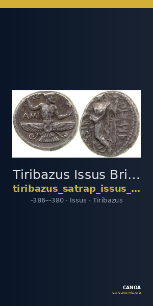 Tiribazus Issus Brindley 1993 Group 4 — CANOA