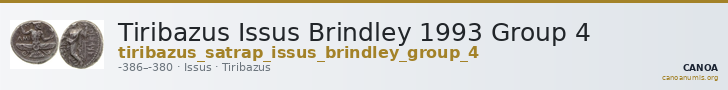 Tiribazus Issus Brindley 1993 Group 4 — CANOA