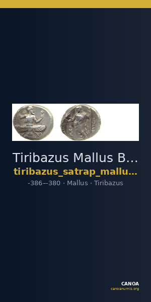 Tiribazus Mallus Babelon 1910 580 — CANOA