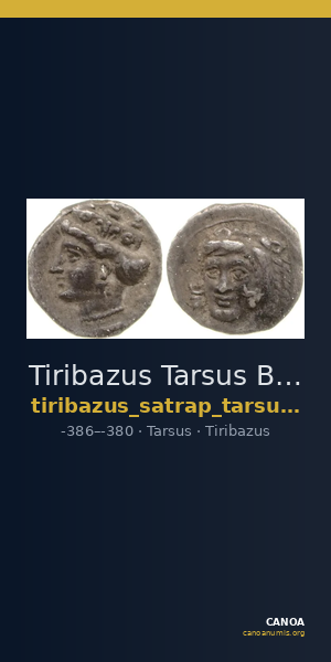 Tiribazus Tarsus Babelon 1910 582 — CANOA