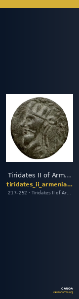 Tiridates II of Armenia Armenia Kovacs 2016 203-205 — CANOA