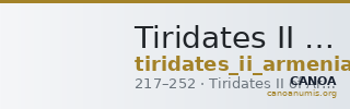 Tiridates II of Armenia Armenia Kovacs 2016 206-207 — CANOA