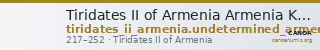 Tiridates II of Armenia Armenia Kovacs 2016 206-207 — CANOA