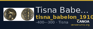 Tisna Babelon 1910 2074, 2078-79 — CANOA