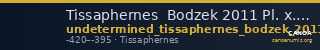 Tissaphernes Bodzek 2011 Pl. x. 16 — CANOA