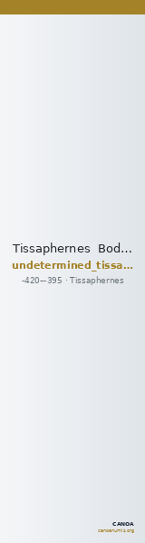 Tissaphernes  Bodzek 2011 Pl. x. 17 — CANOA