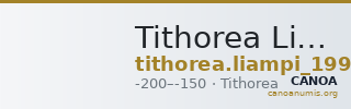 Tithorea Liampi 1998 VII.10 — CANOA