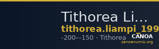 Tithorea Liampi 1998 VII.10 — CANOA