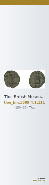 Tlos British Museum 1899.4.1.111 — CANOA