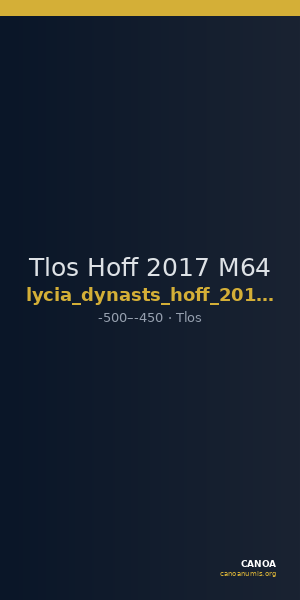 Tlos Hoff 2017 M64 — CANOA