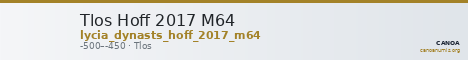 Tlos Hoff 2017 M64 — CANOA