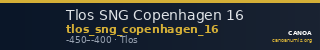 Tlos SNG Copenhagen 16 — CANOA