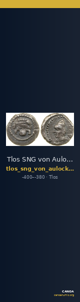 Tlos SNG von Aulock 4193 — CANOA