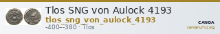 Tlos SNG von Aulock 4193 — CANOA