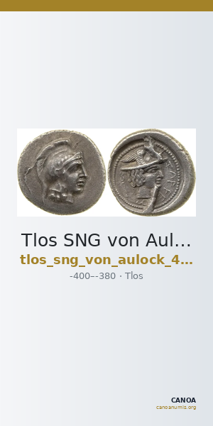 Tlos SNG von Aulock 4194 — CANOA