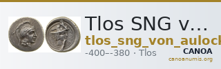 Tlos SNG von Aulock 4194 — CANOA