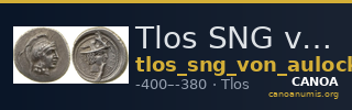 Tlos SNG von Aulock 4194 — CANOA