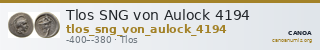 Tlos SNG von Aulock 4194 — CANOA