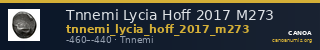 Tnnemi Lycia Hoff 2017 M273 — CANOA