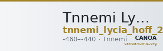 Tnnemi Lycia Hoff 2017 M274 — CANOA