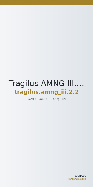 Tragilus AMNG III.2 2 — CANOA