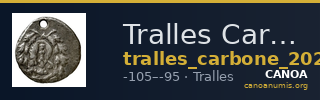 Tralles Carbone 2020 I, drachms — CANOA