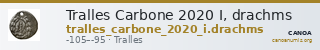 Tralles Carbone 2020 I, drachms — CANOA