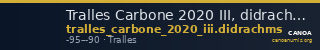 Tralles Carbone 2020 III, didrachms — CANOA