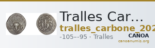 Tralles Carbone 2020 IV, drachms — CANOA
