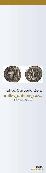 Tralles Carbone 2020 IX, drachms — CANOA