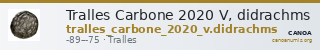 Tralles Carbone 2020 V, didrachms — CANOA
