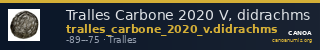 Tralles Carbone 2020 V, didrachms — CANOA