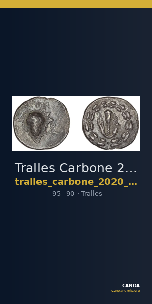 Tralles Carbone 2020 VI, drachms — CANOA