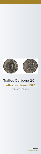 Tralles Carbone 2020 XIII, drachms — CANOA
