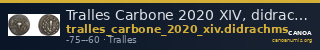Tralles Carbone 2020 XIV, didrachms — CANOA
