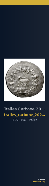 Tralles Carbone 2020 XIV, tetradrachms — CANOA