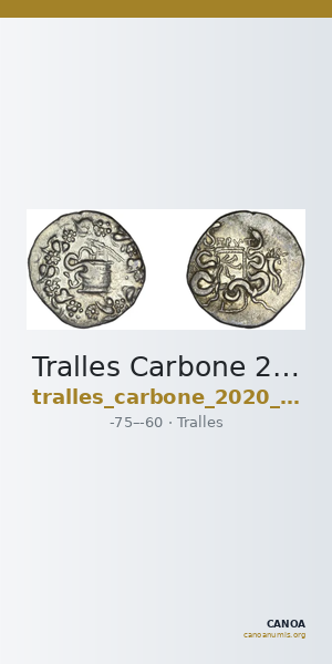 Tralles Carbone 2020 XL, tetradrachms — CANOA