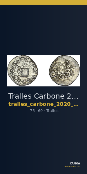 Tralles Carbone 2020 XL, tetradrachms — CANOA