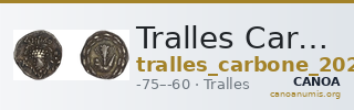 Tralles Carbone 2020 XVI, didrachms — CANOA